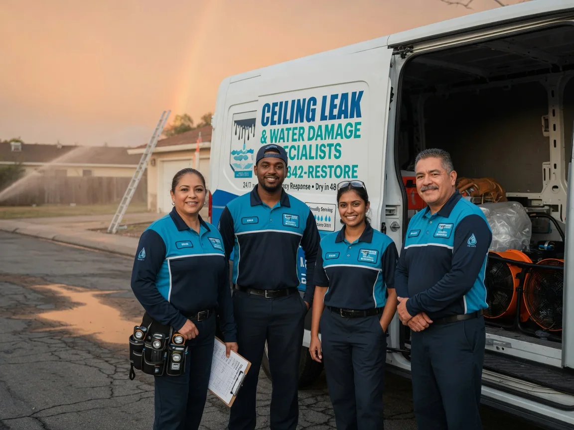 Ceiling Leak Cleanup company in Hurley, MO